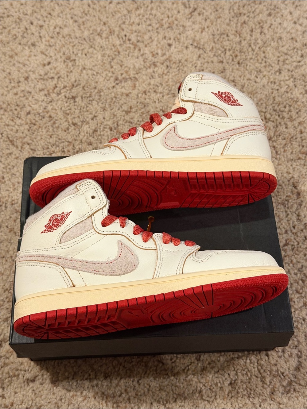 Jordan 1 Retro High OG PS 'Rare Air - Sail Cinnabar' FD2597 100